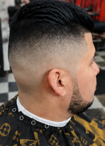 Classic barber chair